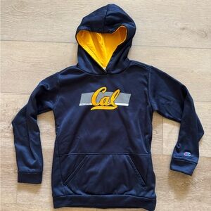 Cal Navy Hoodie Sweatshirt - Youth L
